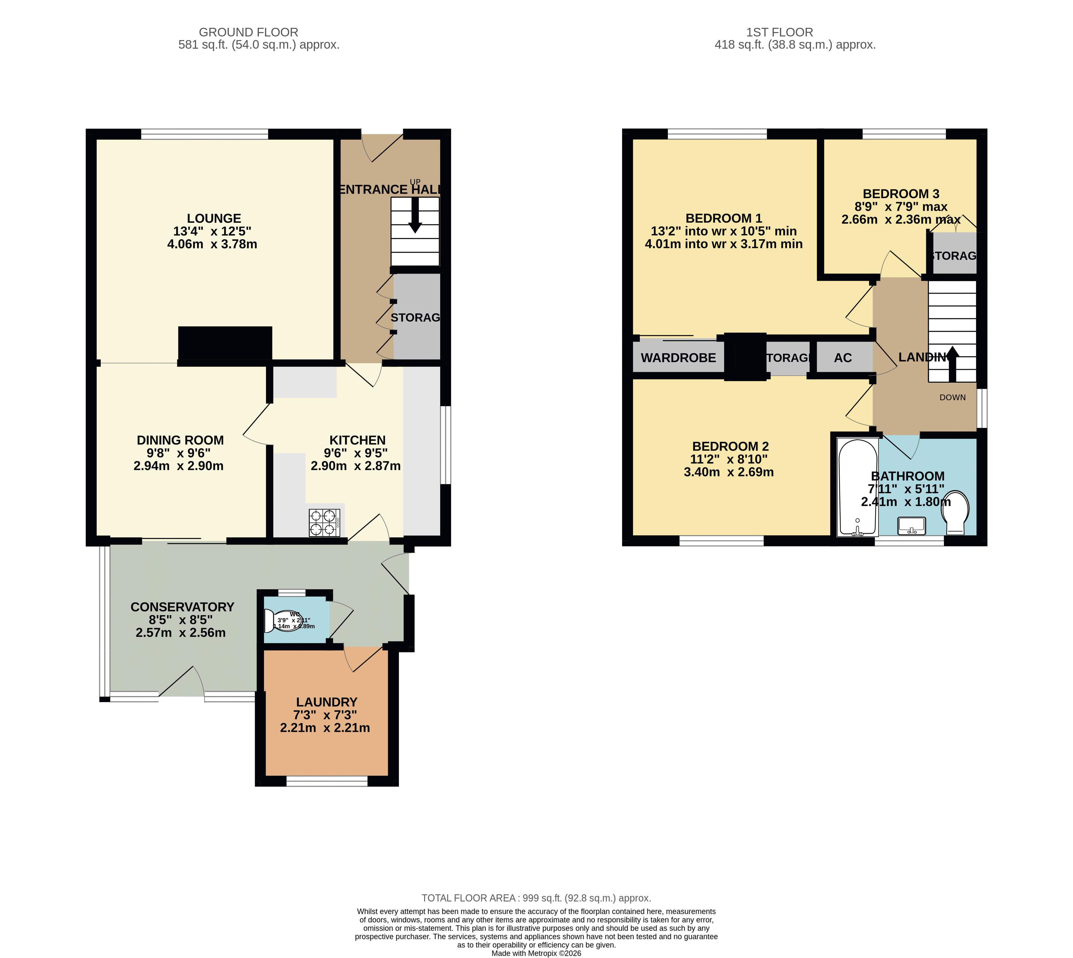 15, Bridge Place, Lincoln floorplan