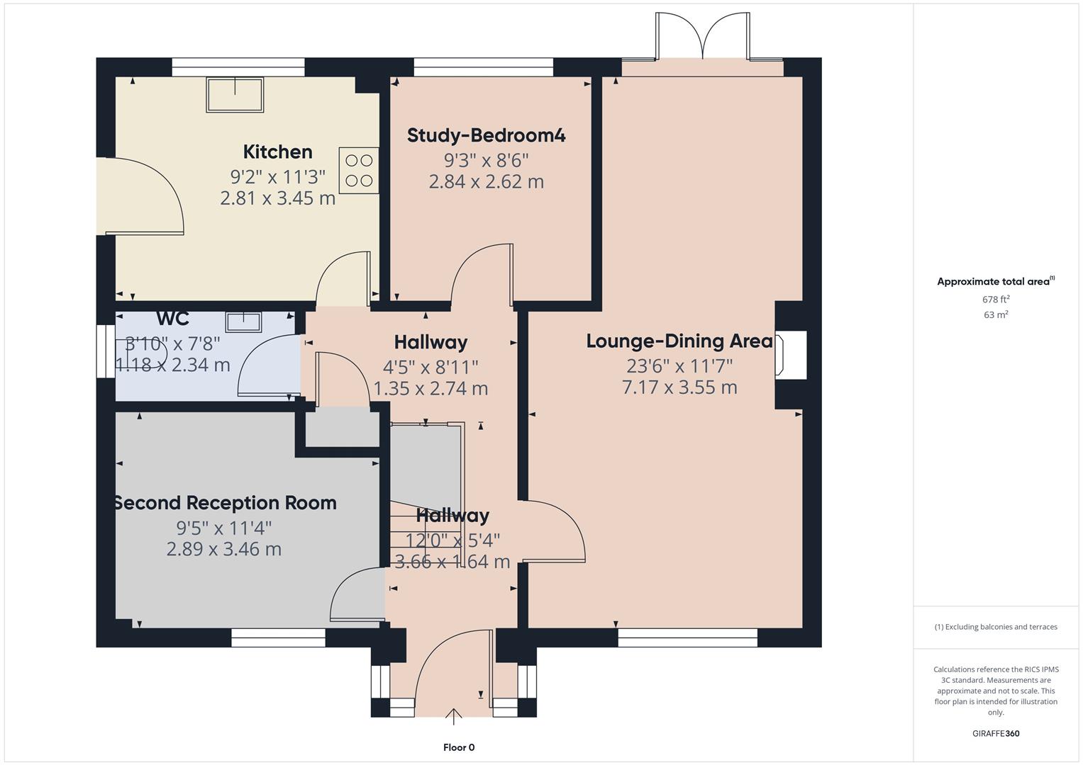 99, Brighton Road, Coulsdon floorplan