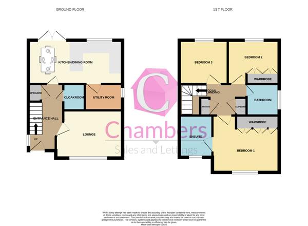 58, The Poplars, Fareham floorplan