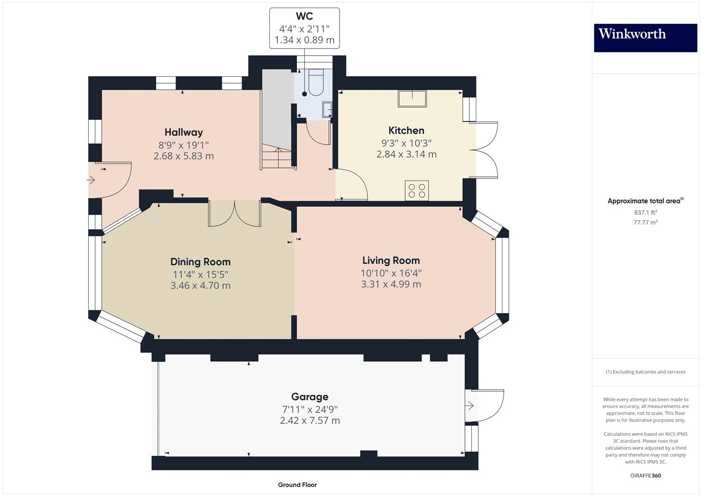 31, Edgeworth Crescent, London floorplan