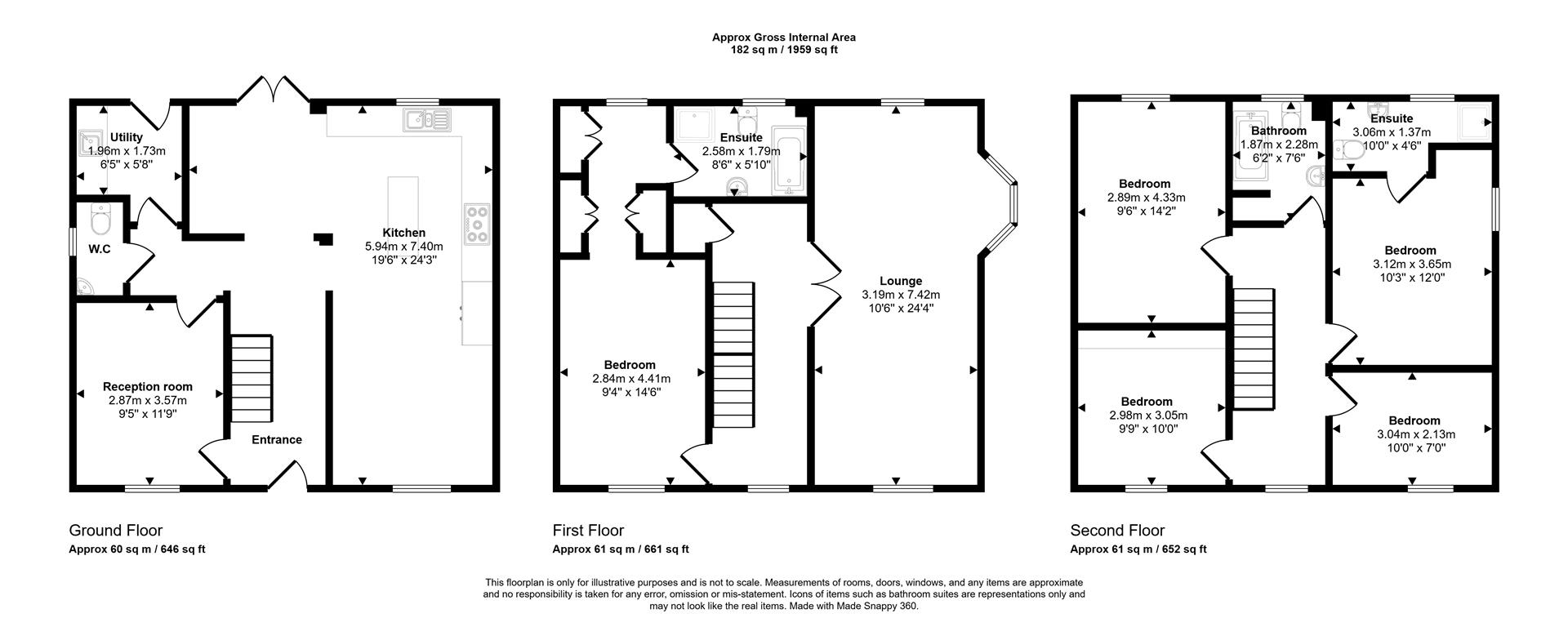 6, Trem Y Coleg, Carmarthen floorplan