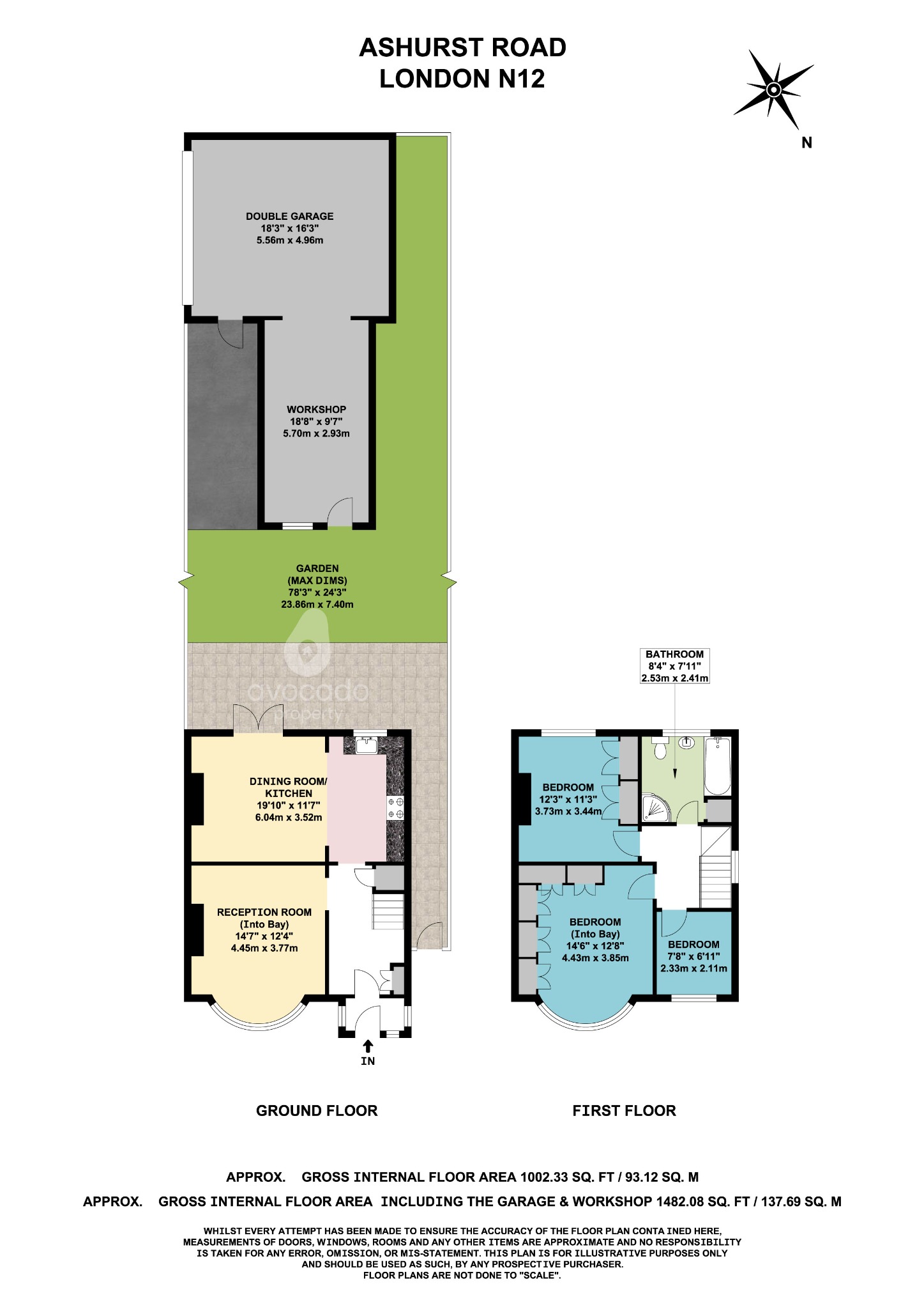 99a Ashurst Road, London, Greater London floorplan