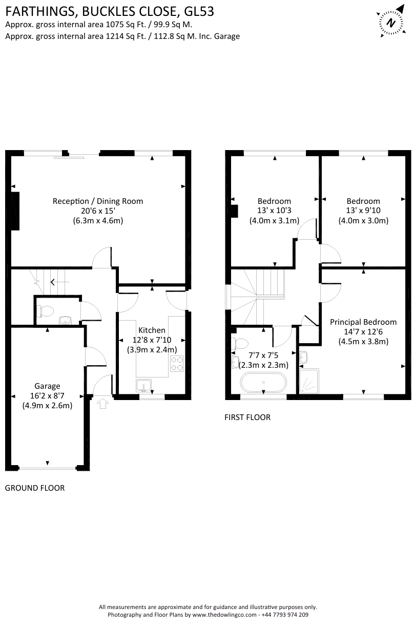 Farthings, Buckles Close, Cheltenham floorplan