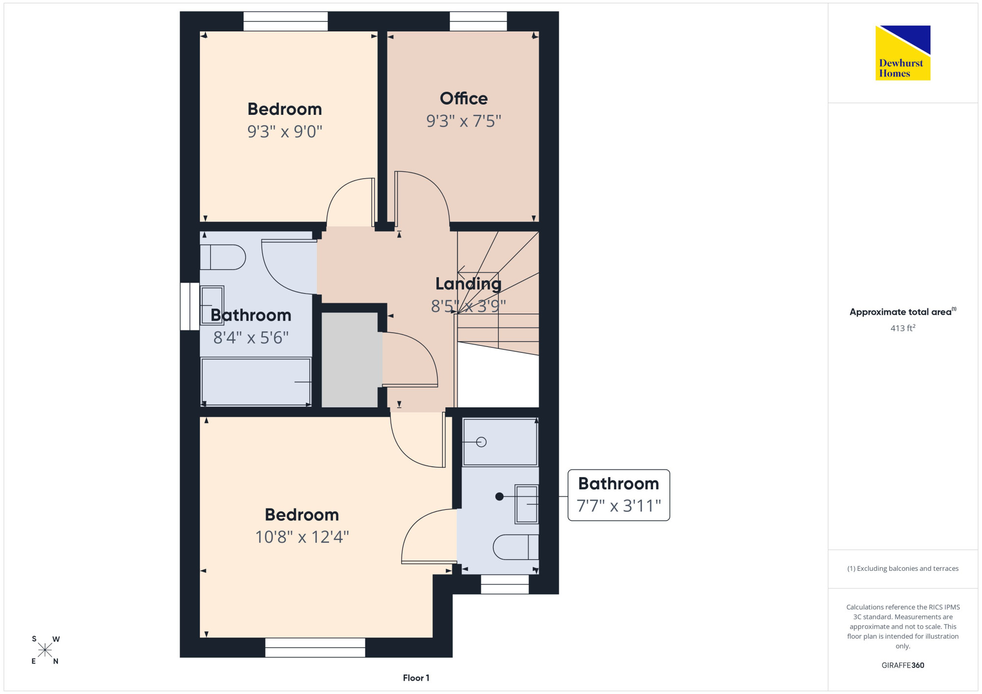 79, Larch Lane, Preston floorplan