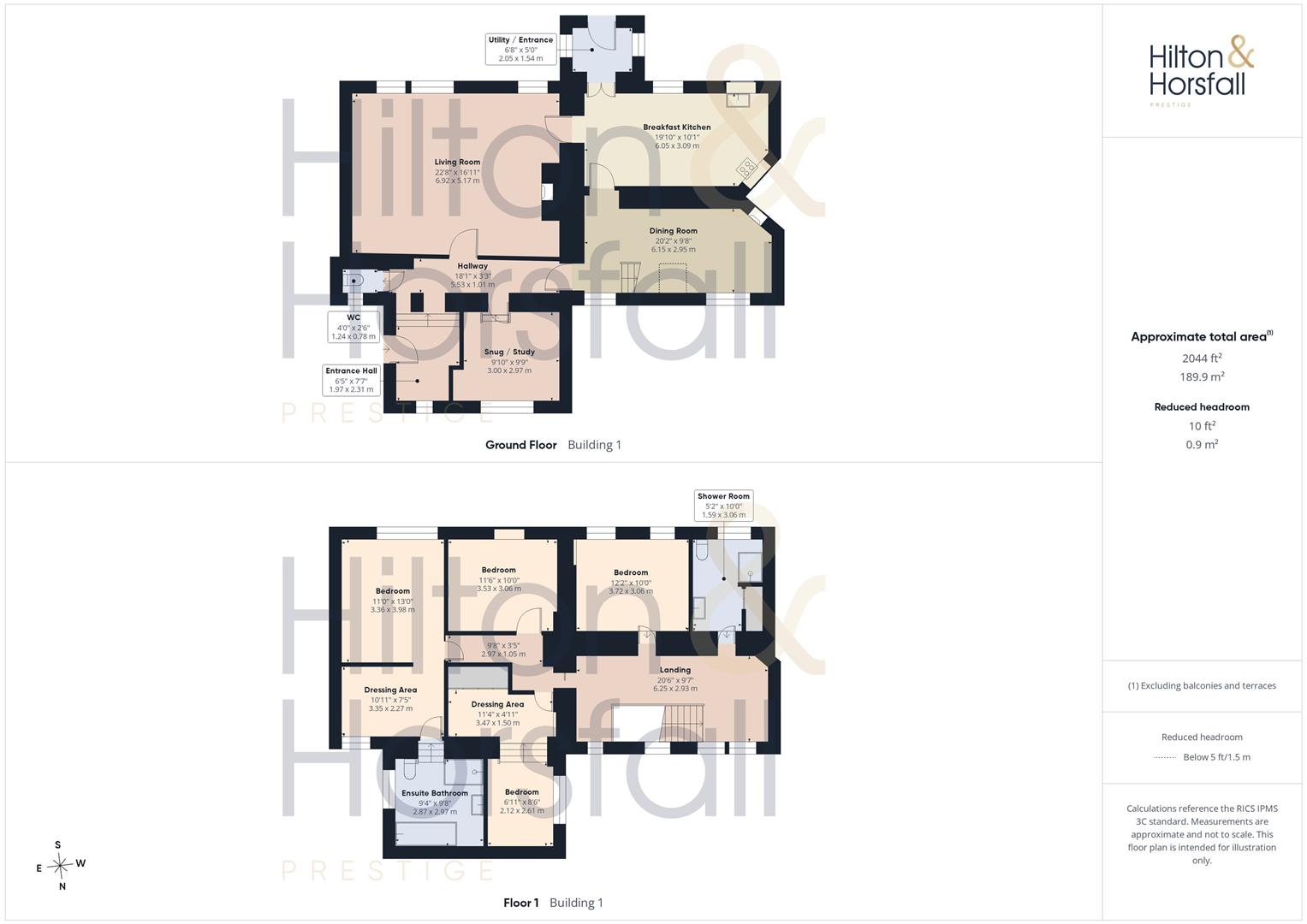 Water Meetings Farm House, Gisburn Road, Blacko floorplan