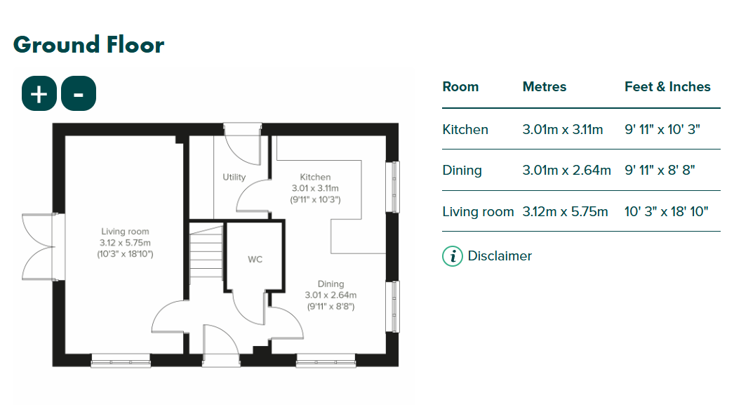 Plot 449 Cherrywood Grange, Exeter floorplan
