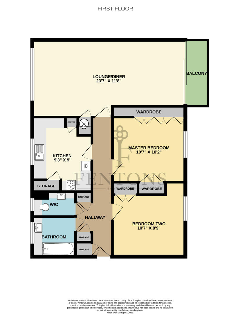 4 Frinton Court, The Esplanade, Frinton-on-Sea floorplan