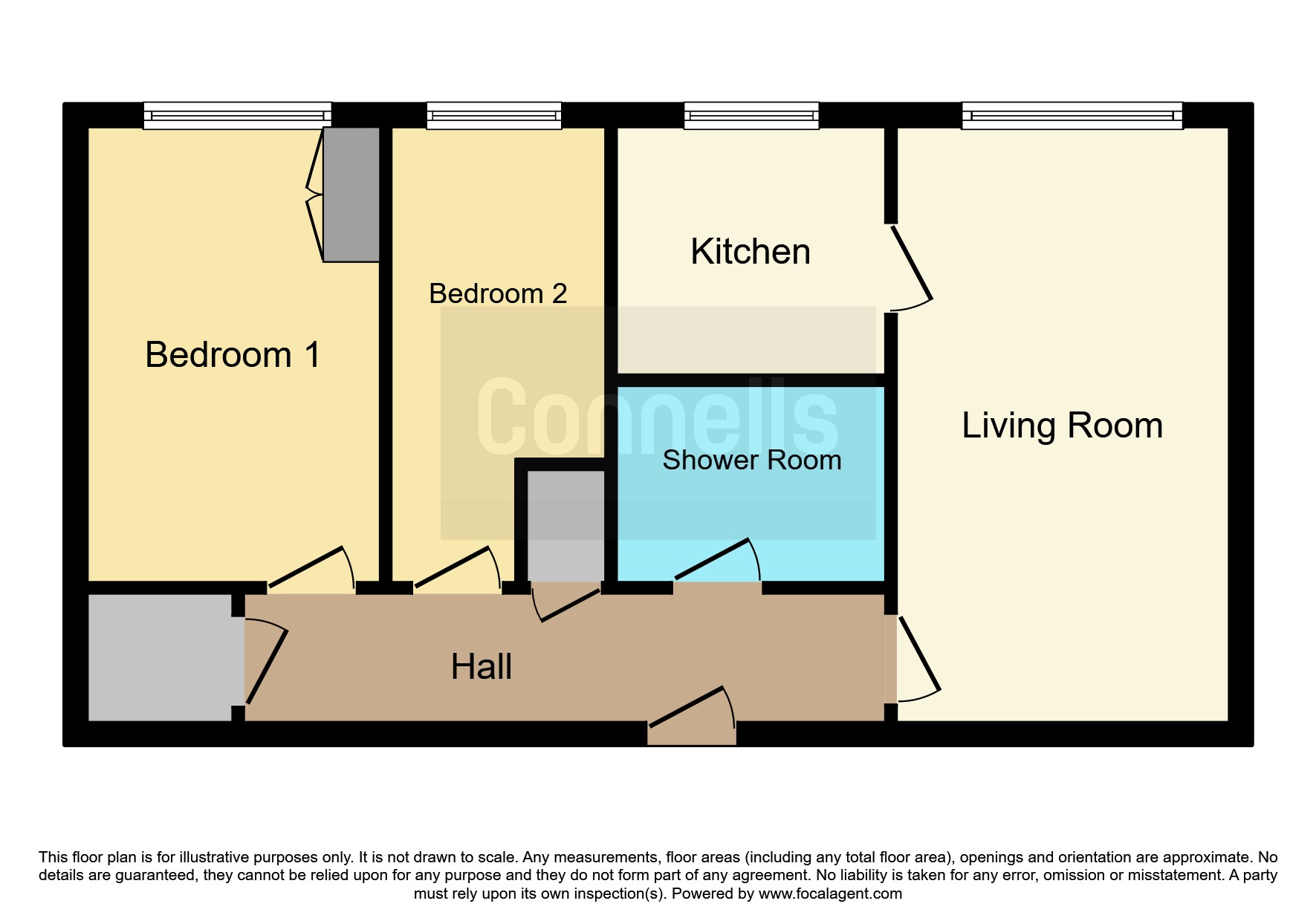 Flat 32, Home Meadow Court, 340, Haunch Lane, Birmingham floorplan