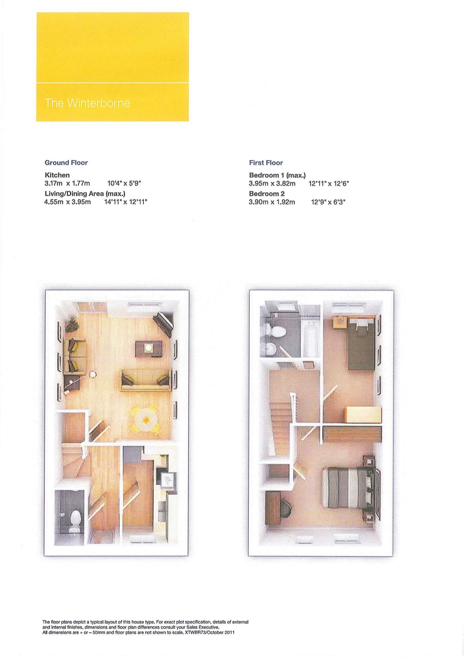 2 Bedrooms Semi-detached house to rent in Holst Grove, Cheltenham GL51