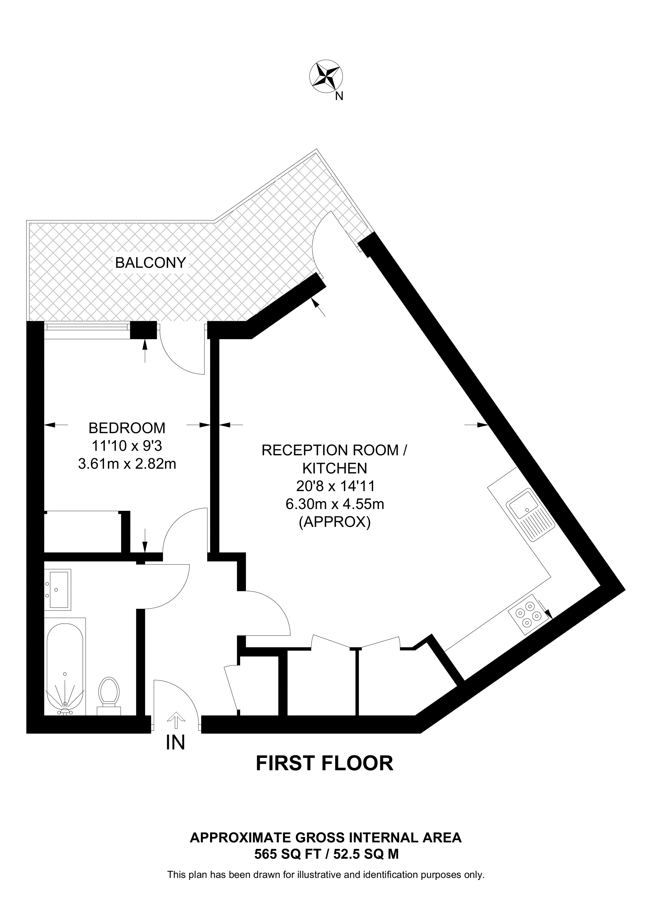 Cerise Court, South Harrow, Harrow HA2, 1 bedroom flat for sale