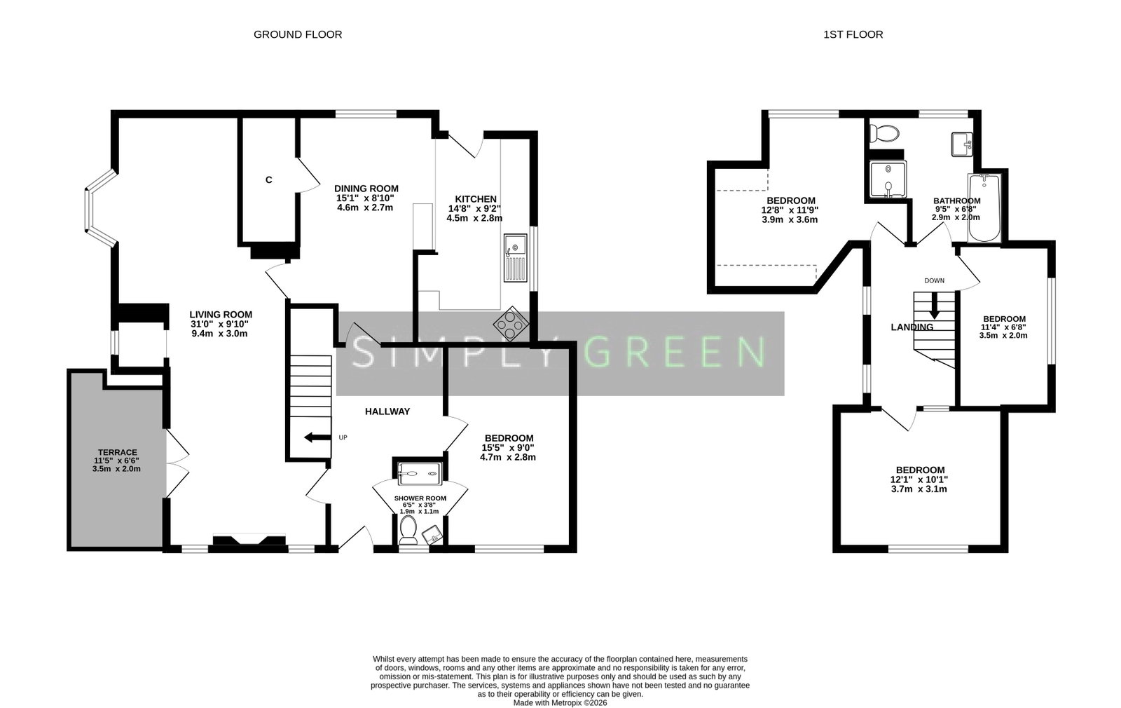 High View, Old Newton Road, Newton Abbot floorplan