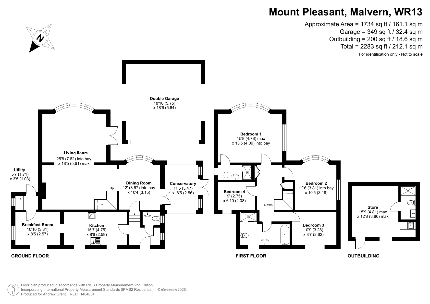 Mount Pleasant, Ashfield, Malvern floorplan