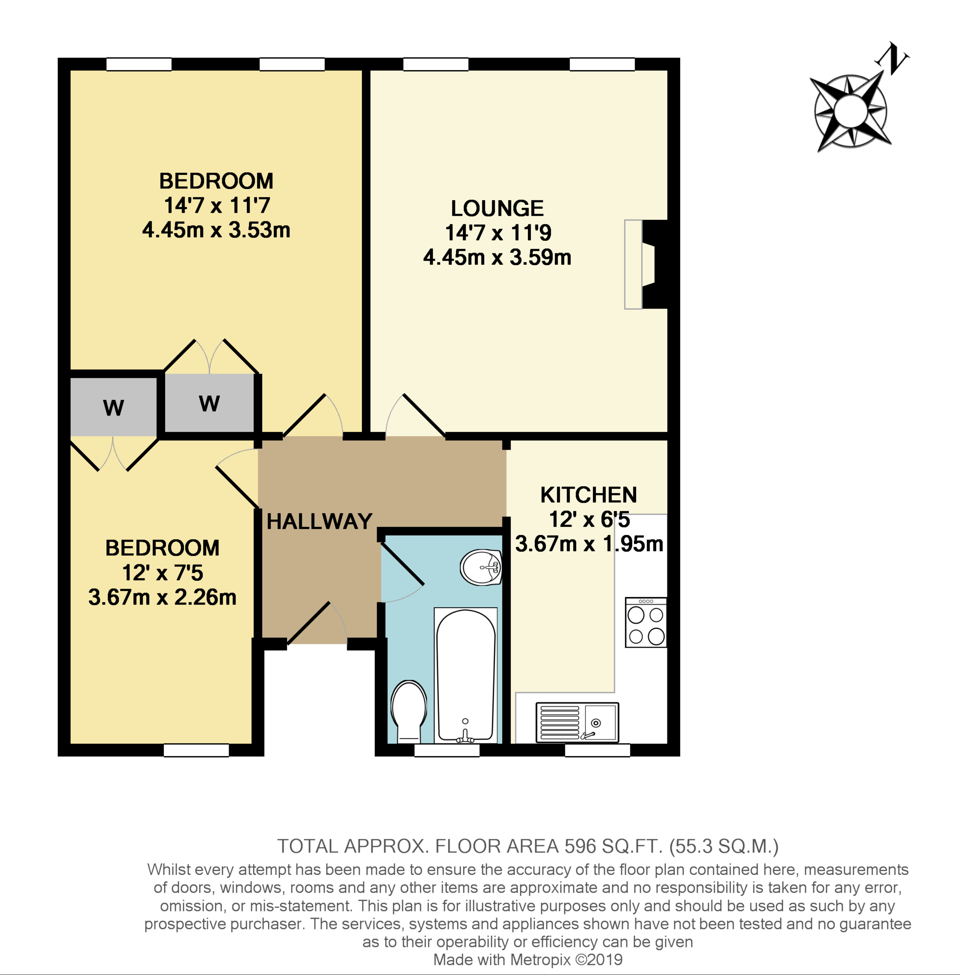 2 Bedrooms Flat for sale in Hampton Court Parade, East Molesey KT8