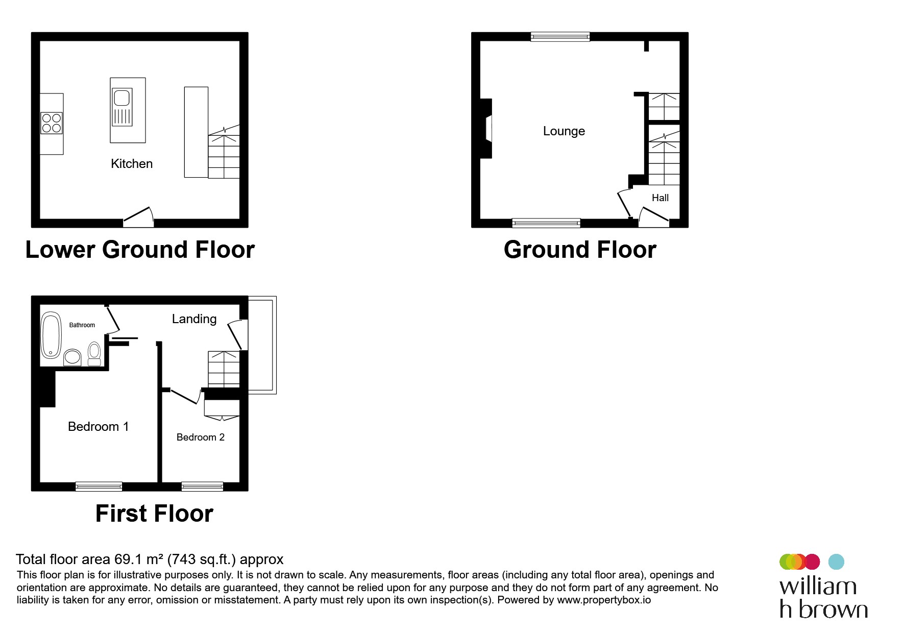 4, Tanfield Road, HUDDERSFIELD floorplan