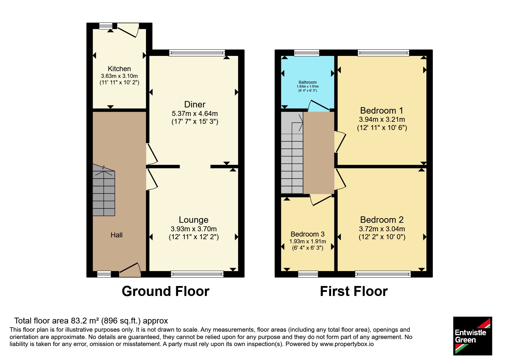 19, Longhouse Lane, Lancashire floorplan