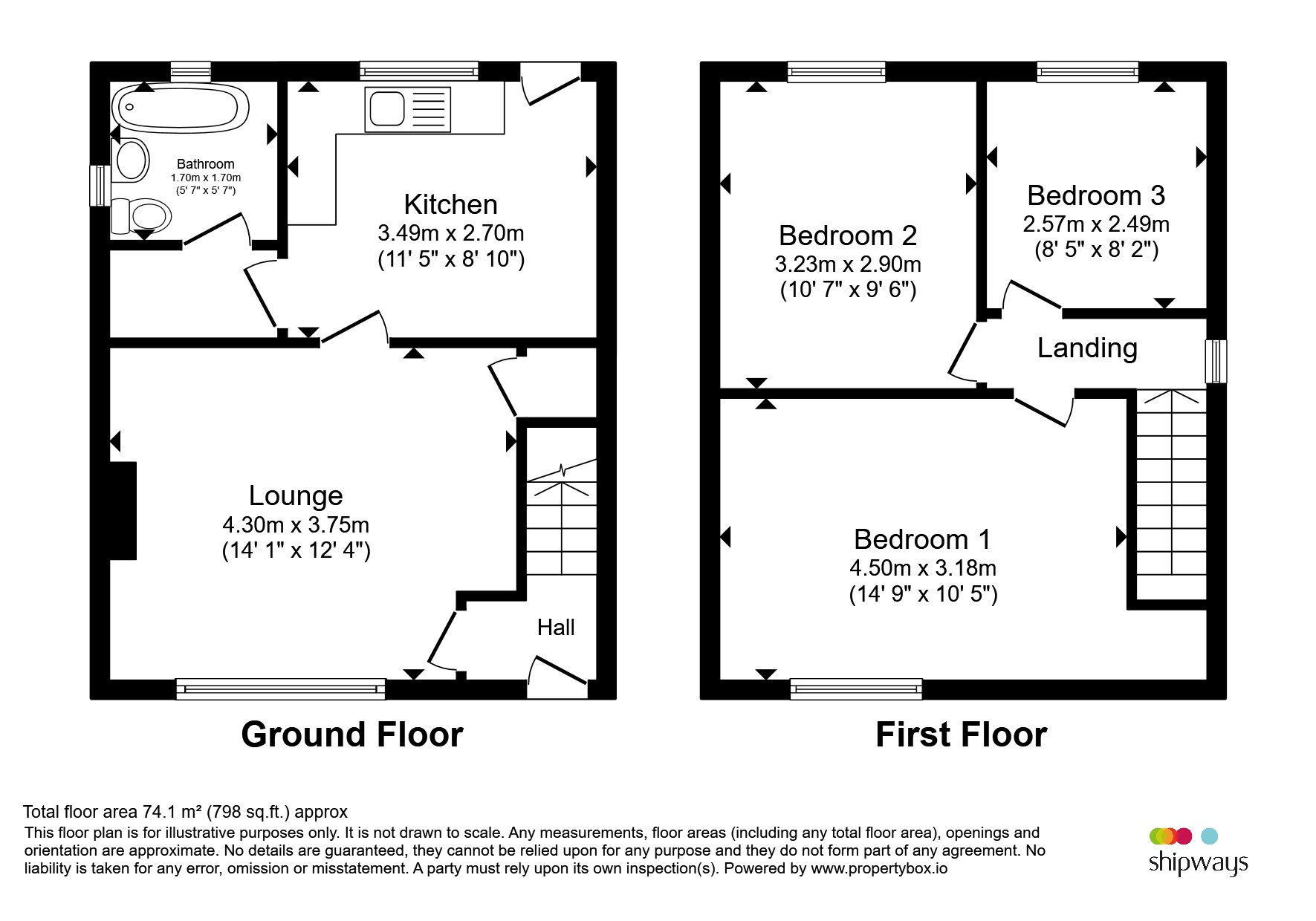 367, College Road, Birmingham floorplan