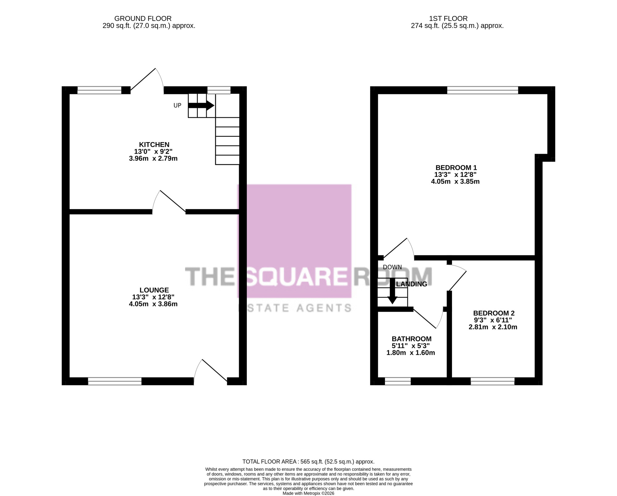 11, Camden Road, Layton floorplan