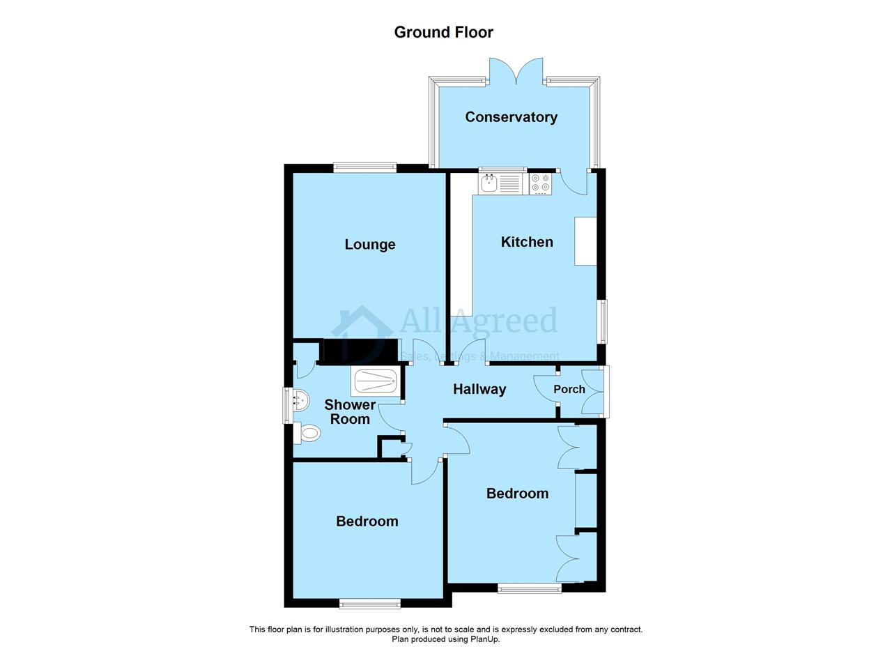 26, Breach Road, Denby Village floorplan