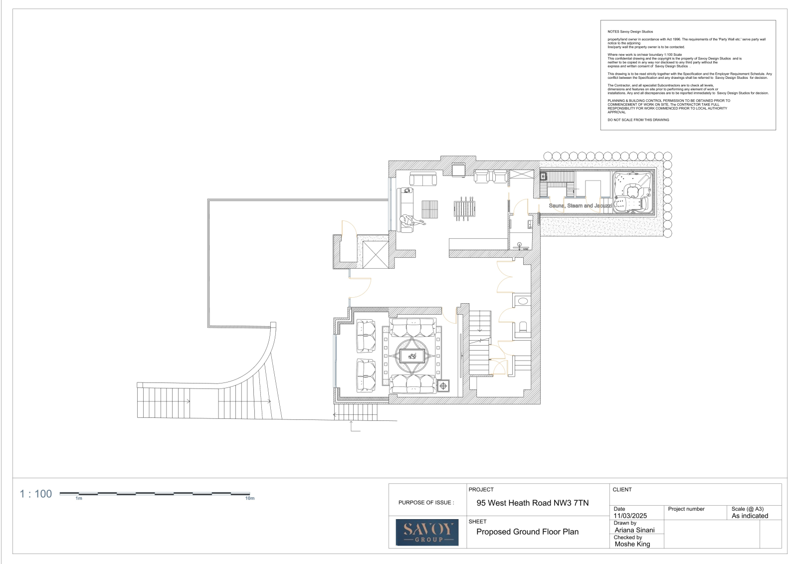 95 West Heath Road, London floorplan