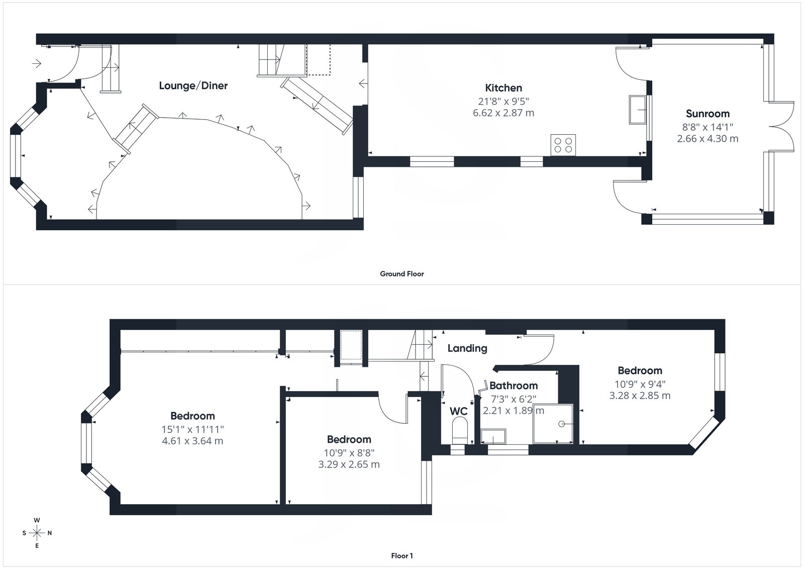 46, Queen Street, Worthing floorplan