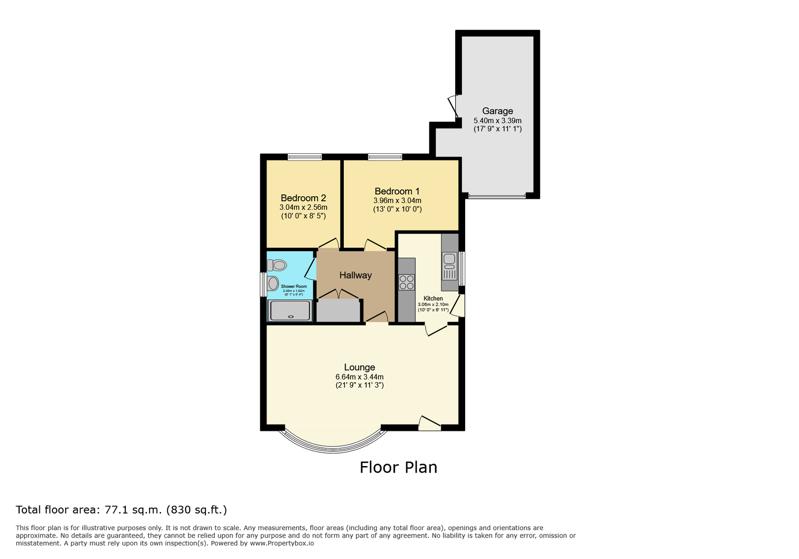 59, The Hawthorns, York floorplan