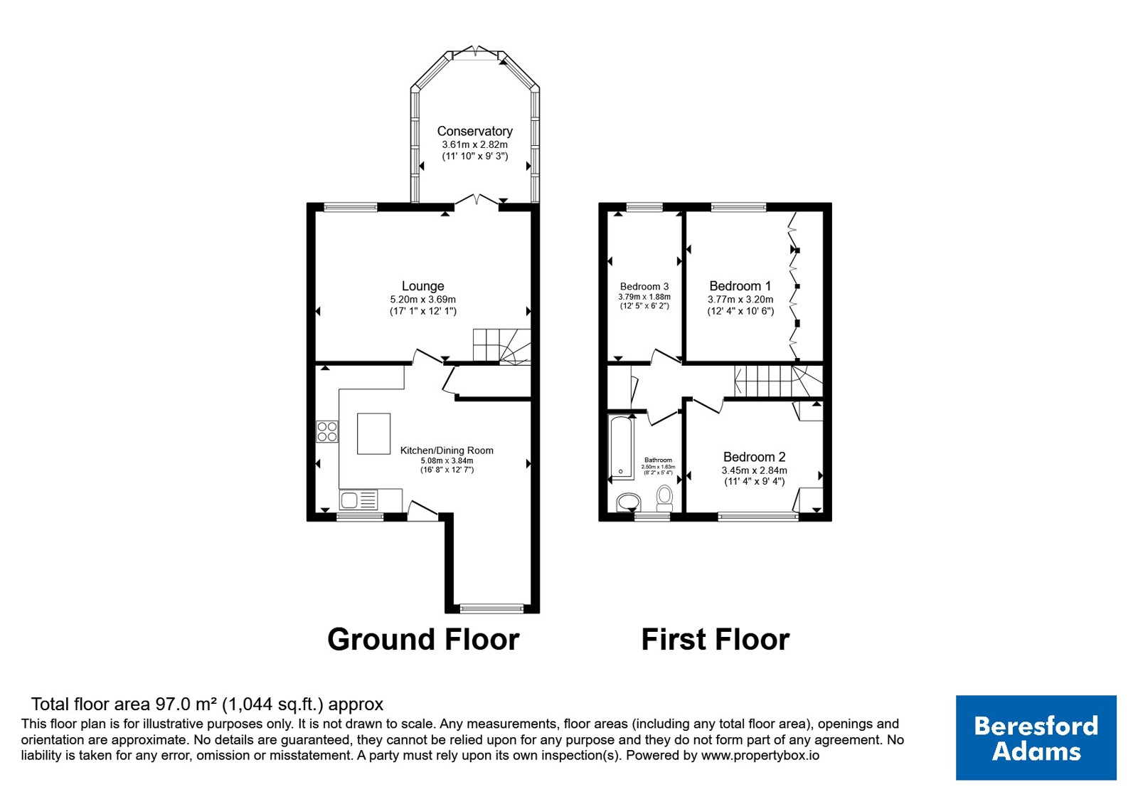 45, Tegid Way, Cheshire floorplan