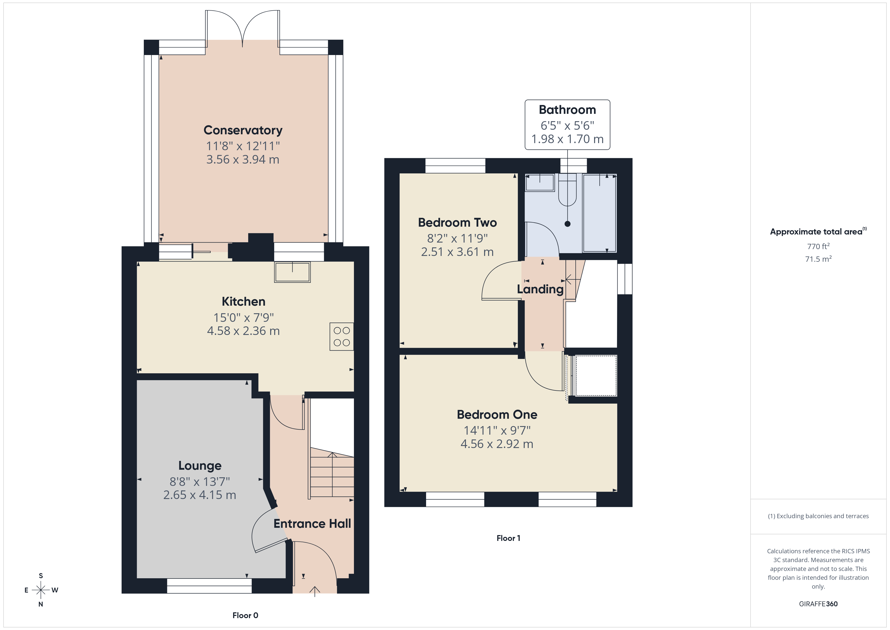 8, Pollard Road, Bridgwater floorplan