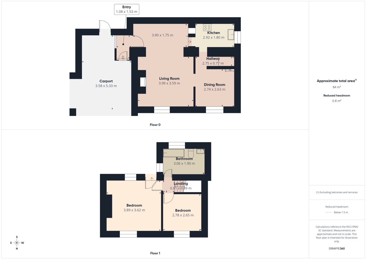 230, Holmley Lane, Dronfield floorplan