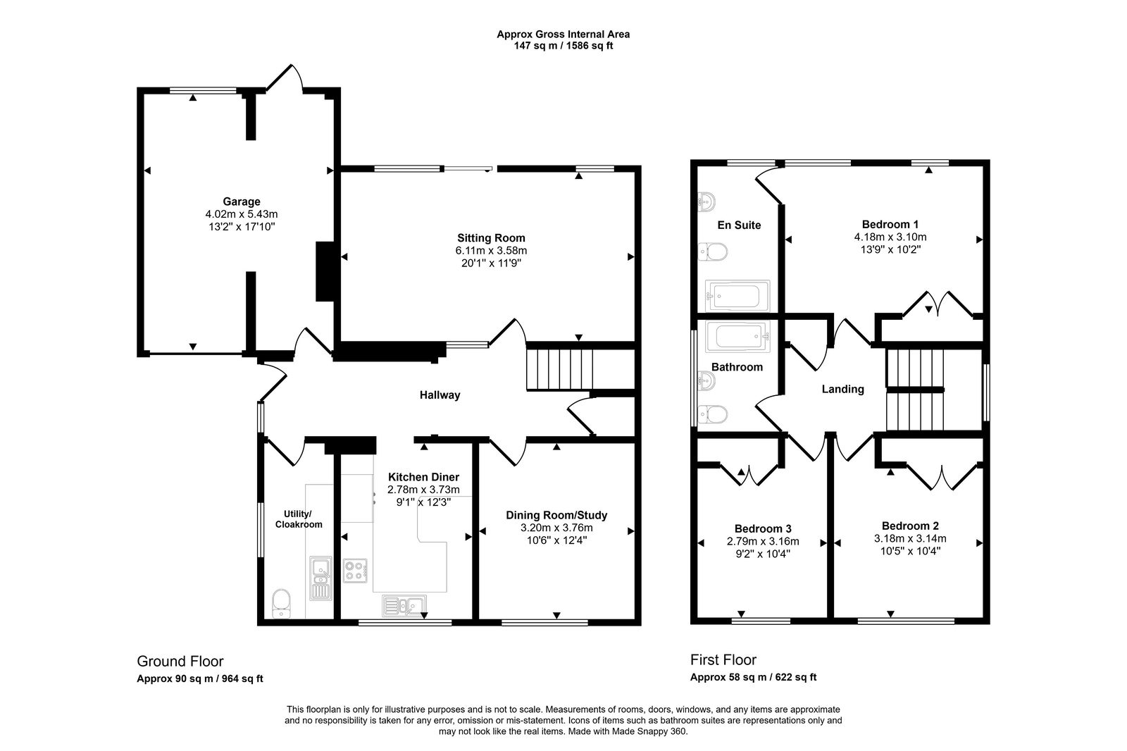 19, Buriton Road, Winchester floorplan