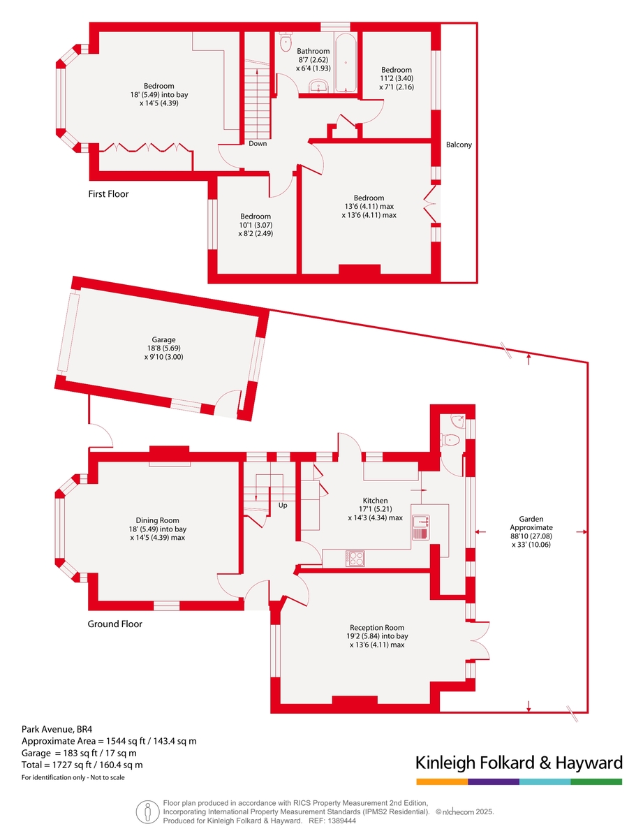 1, Park Avenue, Kent floorplan