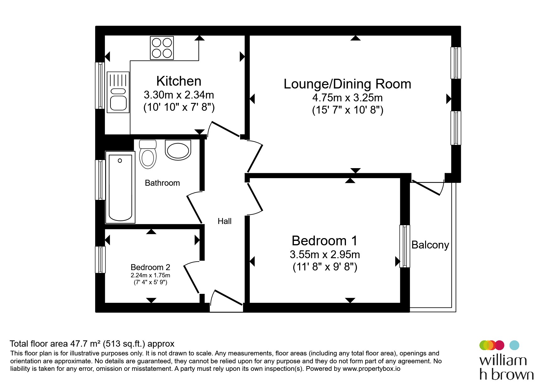 14, Dunstalls, HARLOW floorplan