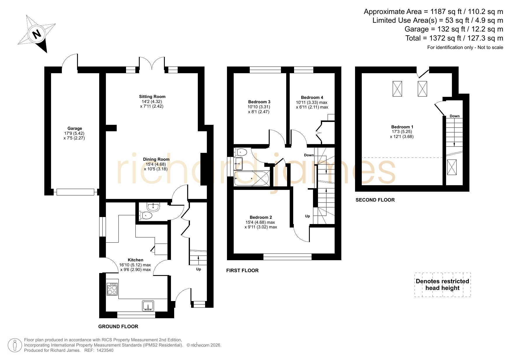 4, Maunsell Way, Swindon floorplan