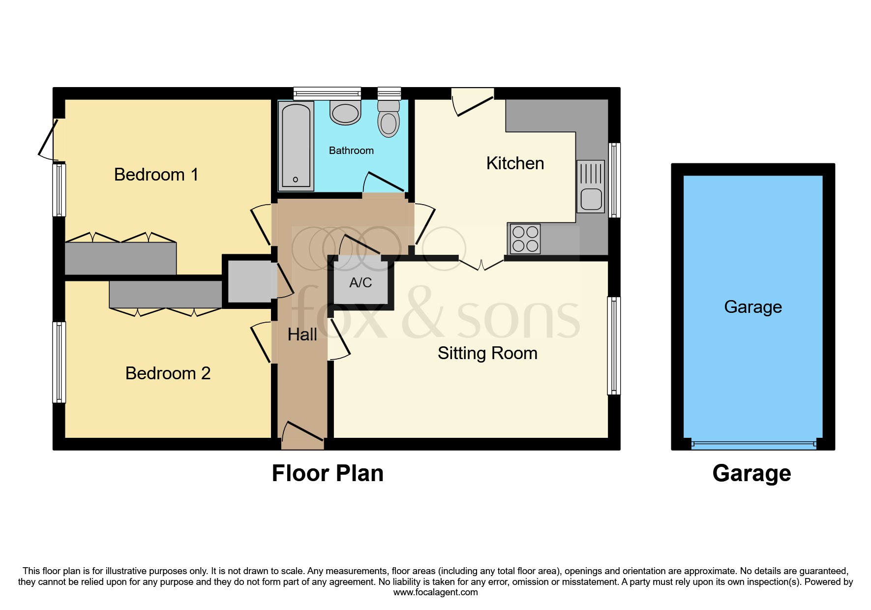 81, Paganel Road, Minehead floorplan