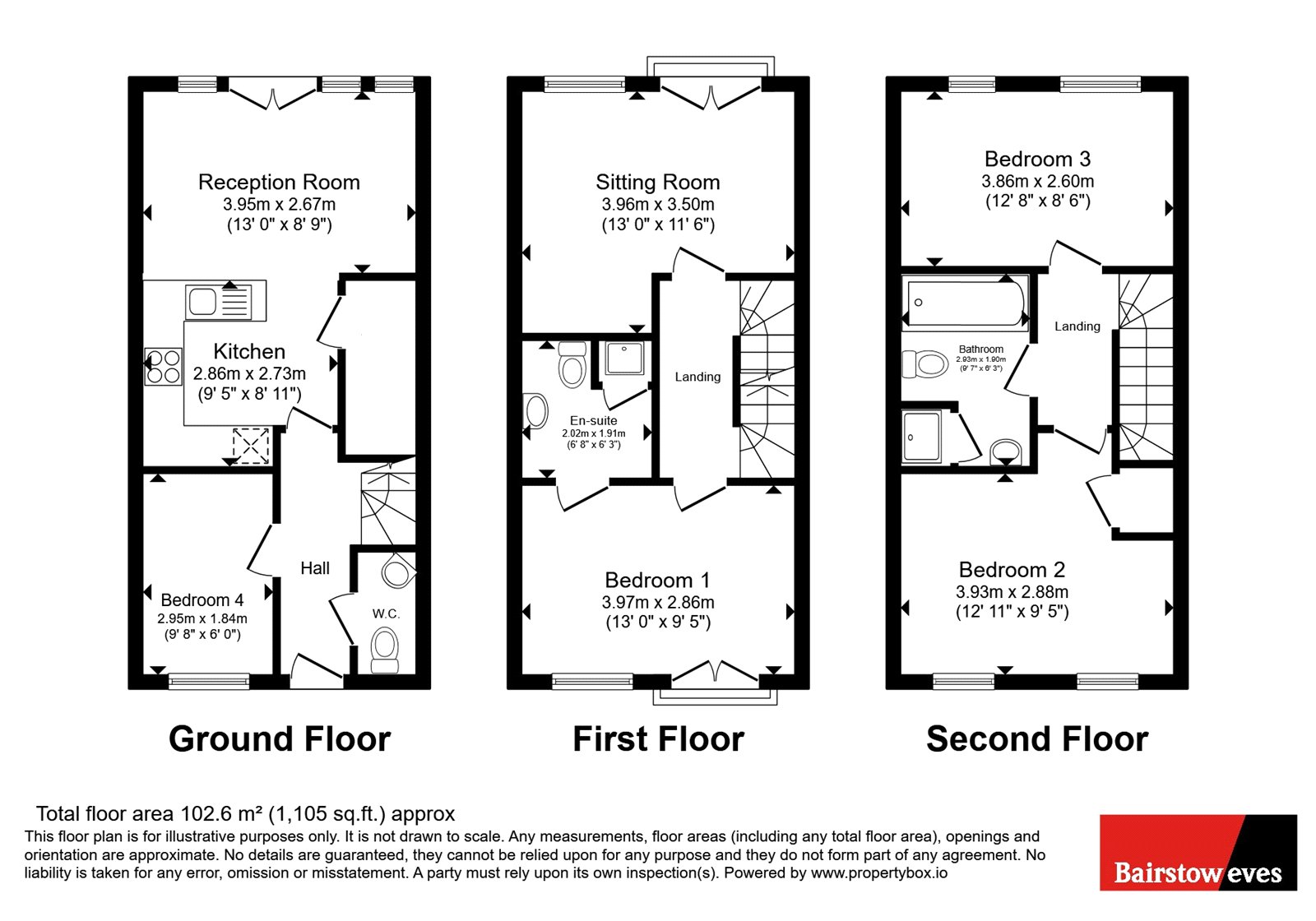 18, Fulwell Close, Oxfordshire floorplan