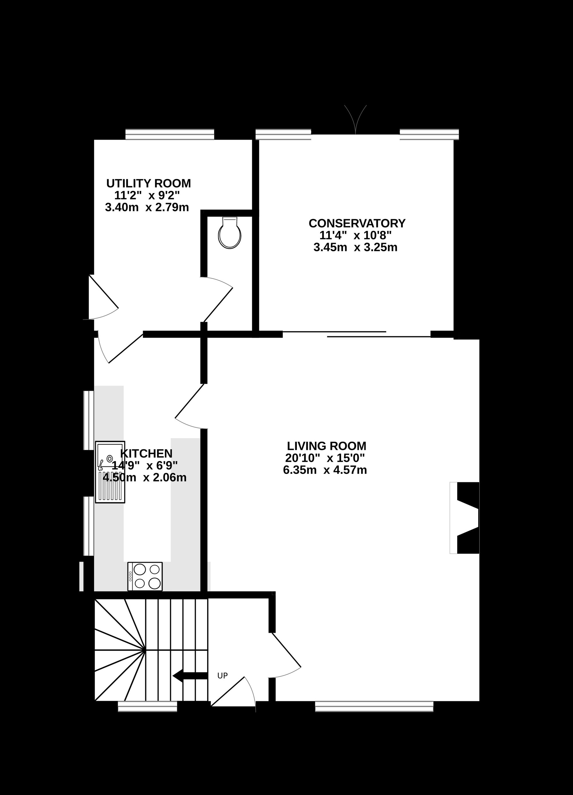 18 Homefield, Sudbury floorplan
