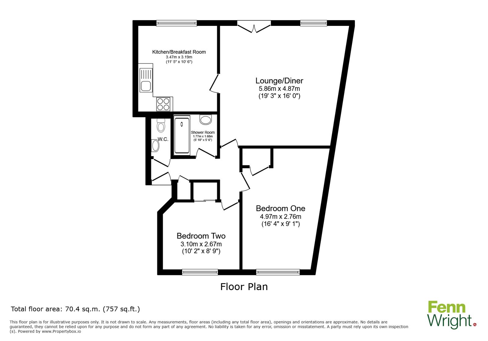 York Road, Ipswich floorplan