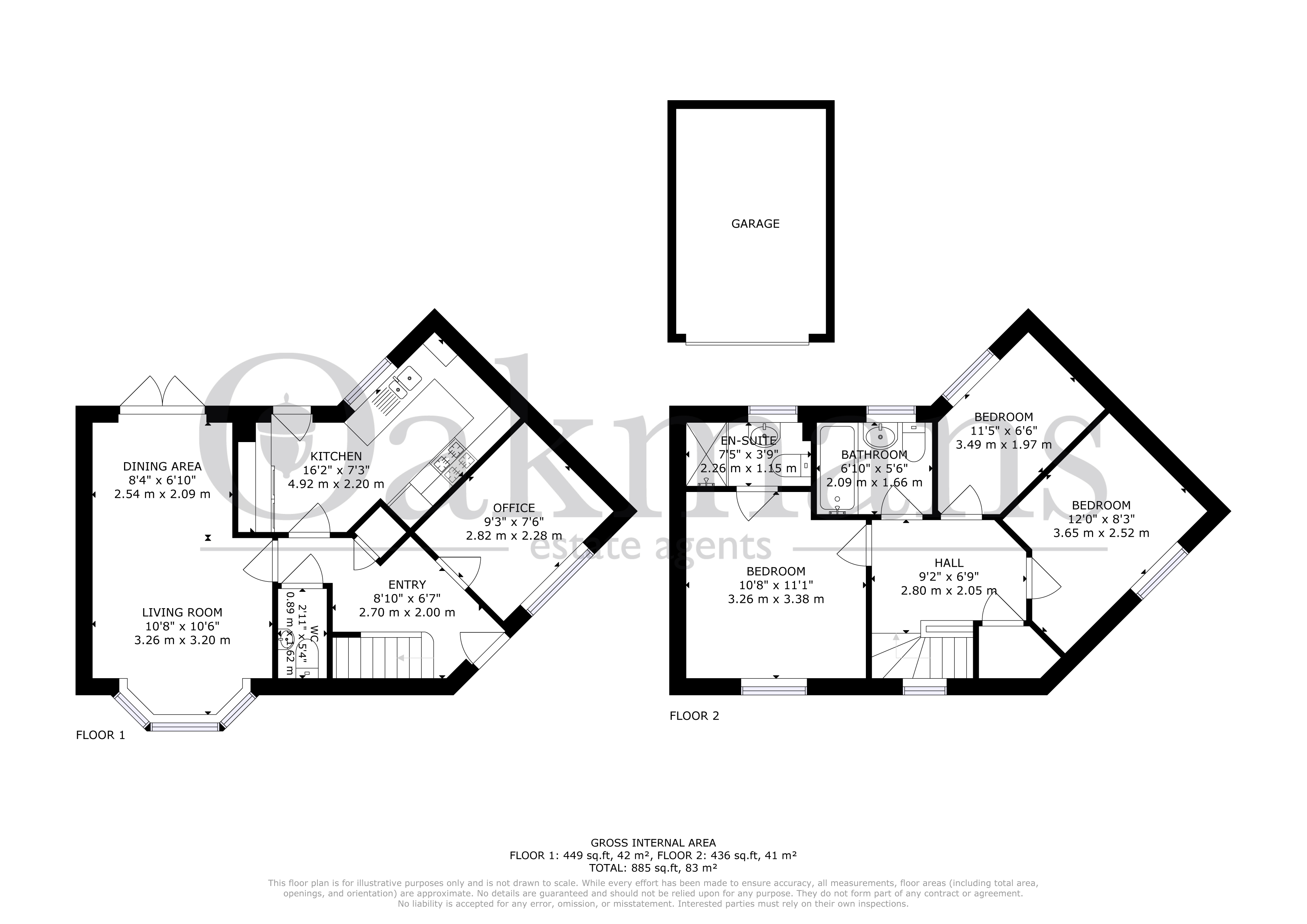 60, BARTLEY CRESCENT, BIRMINGHAM floorplan