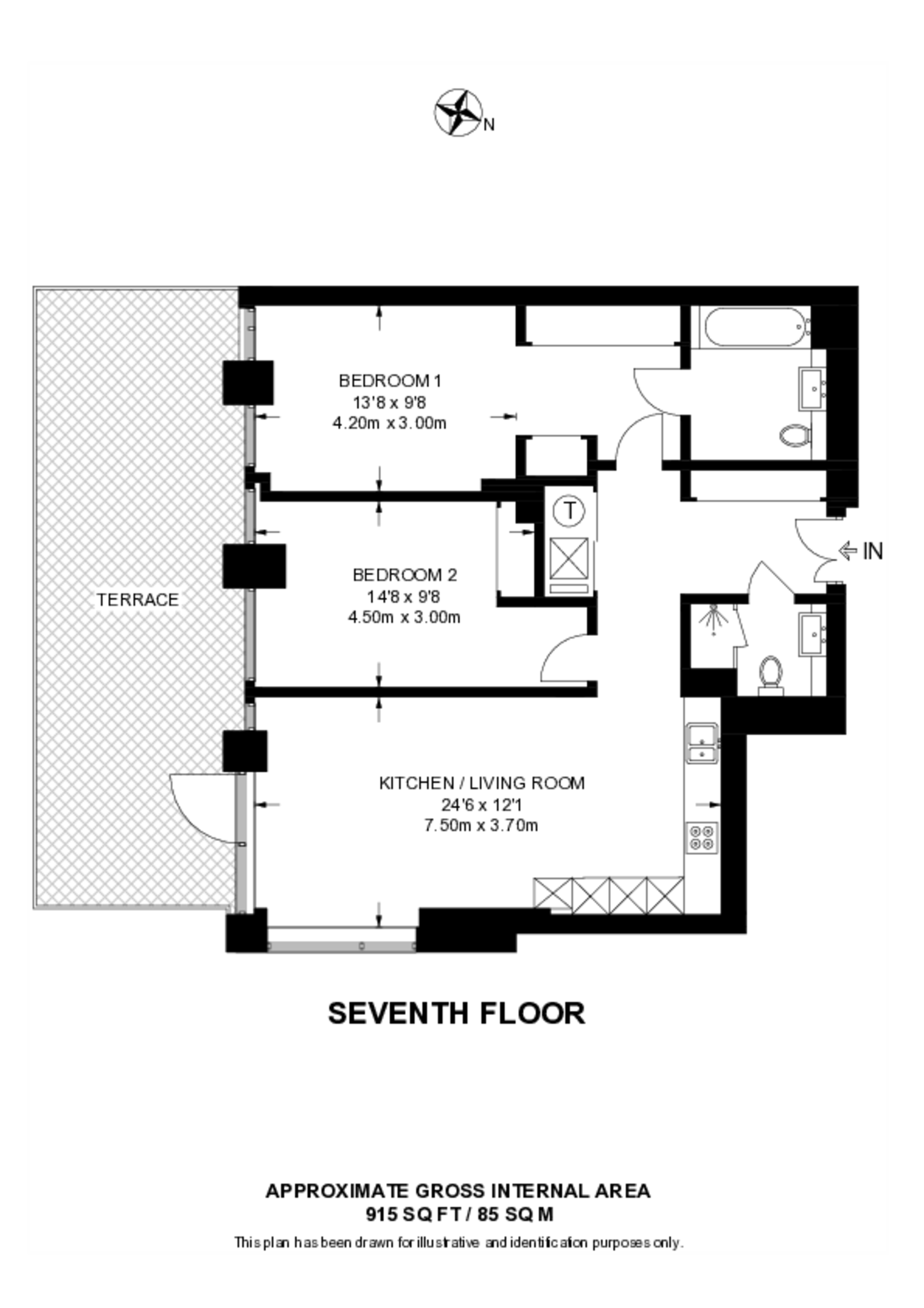 City Road, Old Street floorplan