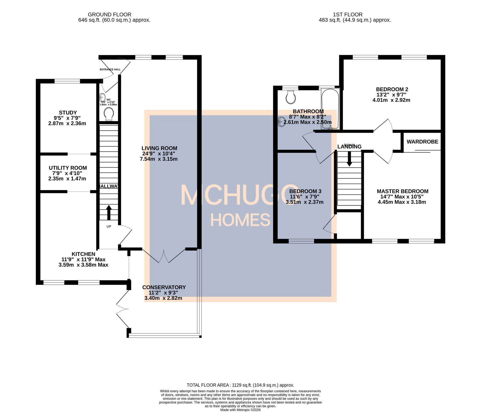 2b Park Hill Road, Birmingham floorplan