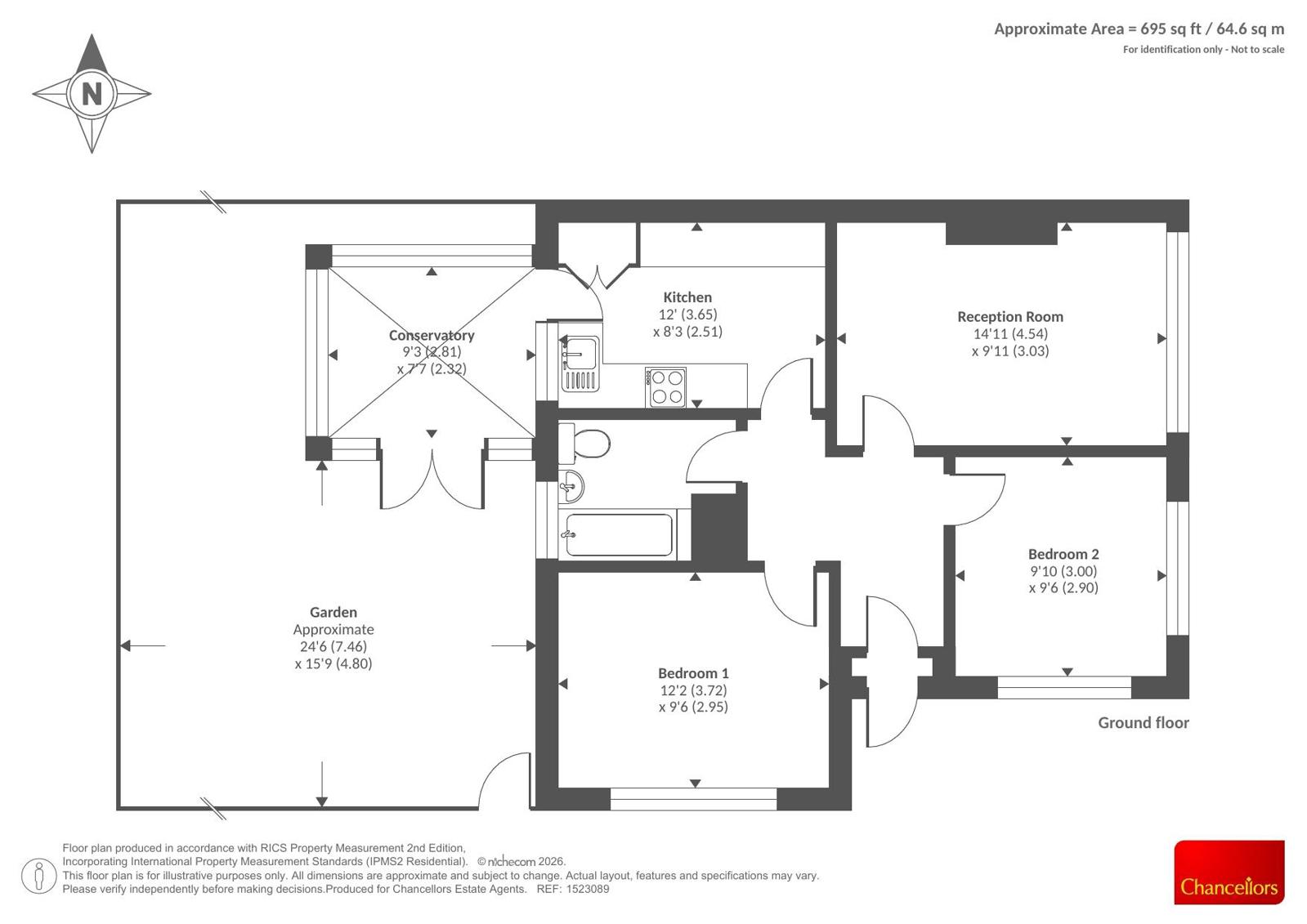 23, Timms Road, Oxfordshire floorplan