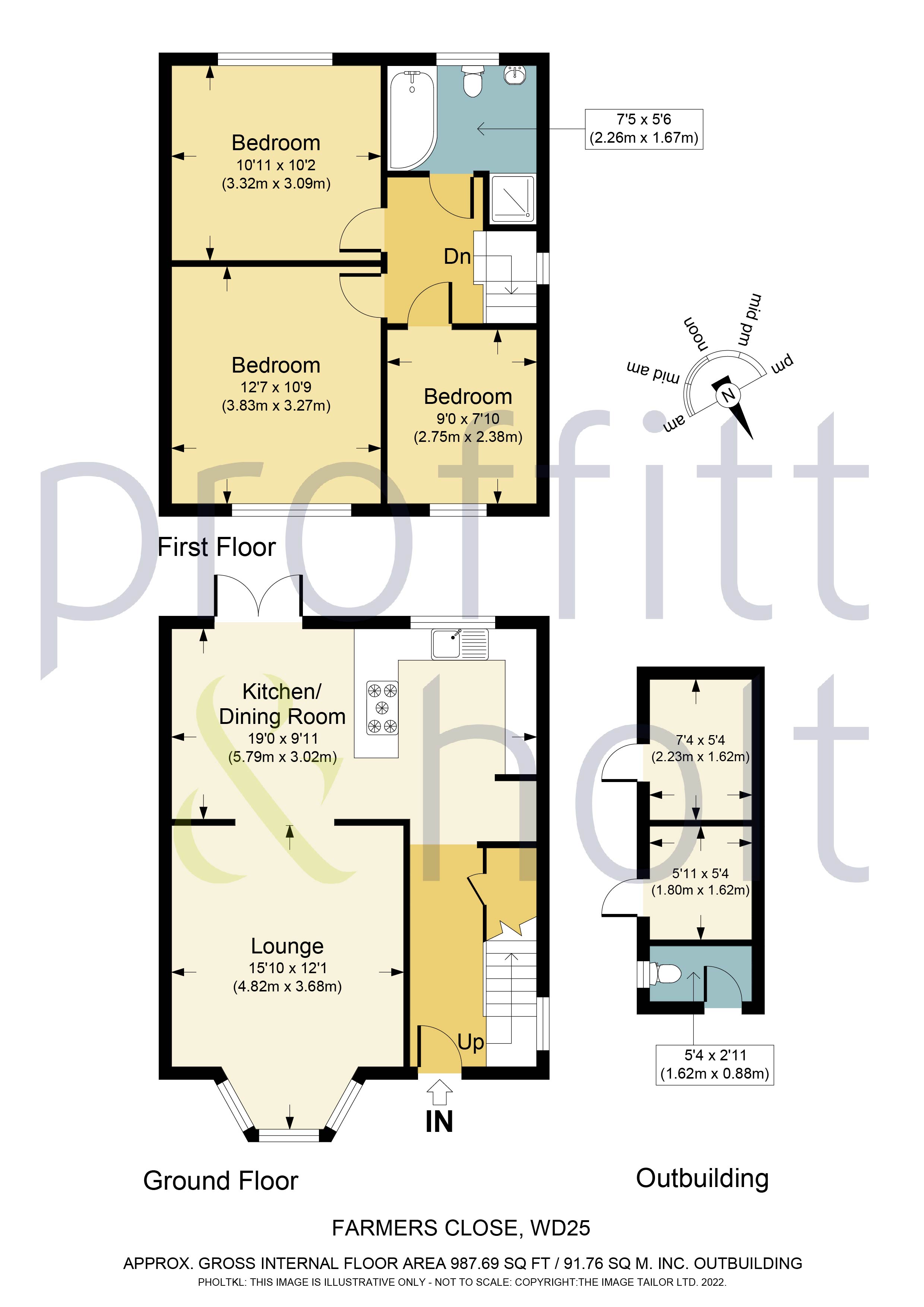 Farmers Close, Watford WD25, 3 bedroom semidetached house for sale