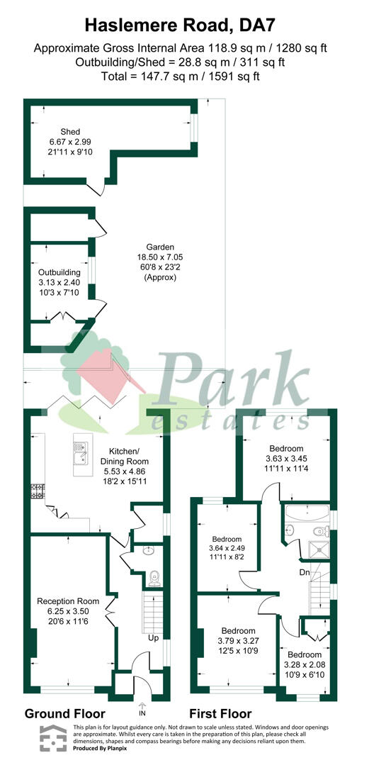 78, Haslemere Road, Bexleyheath floorplan