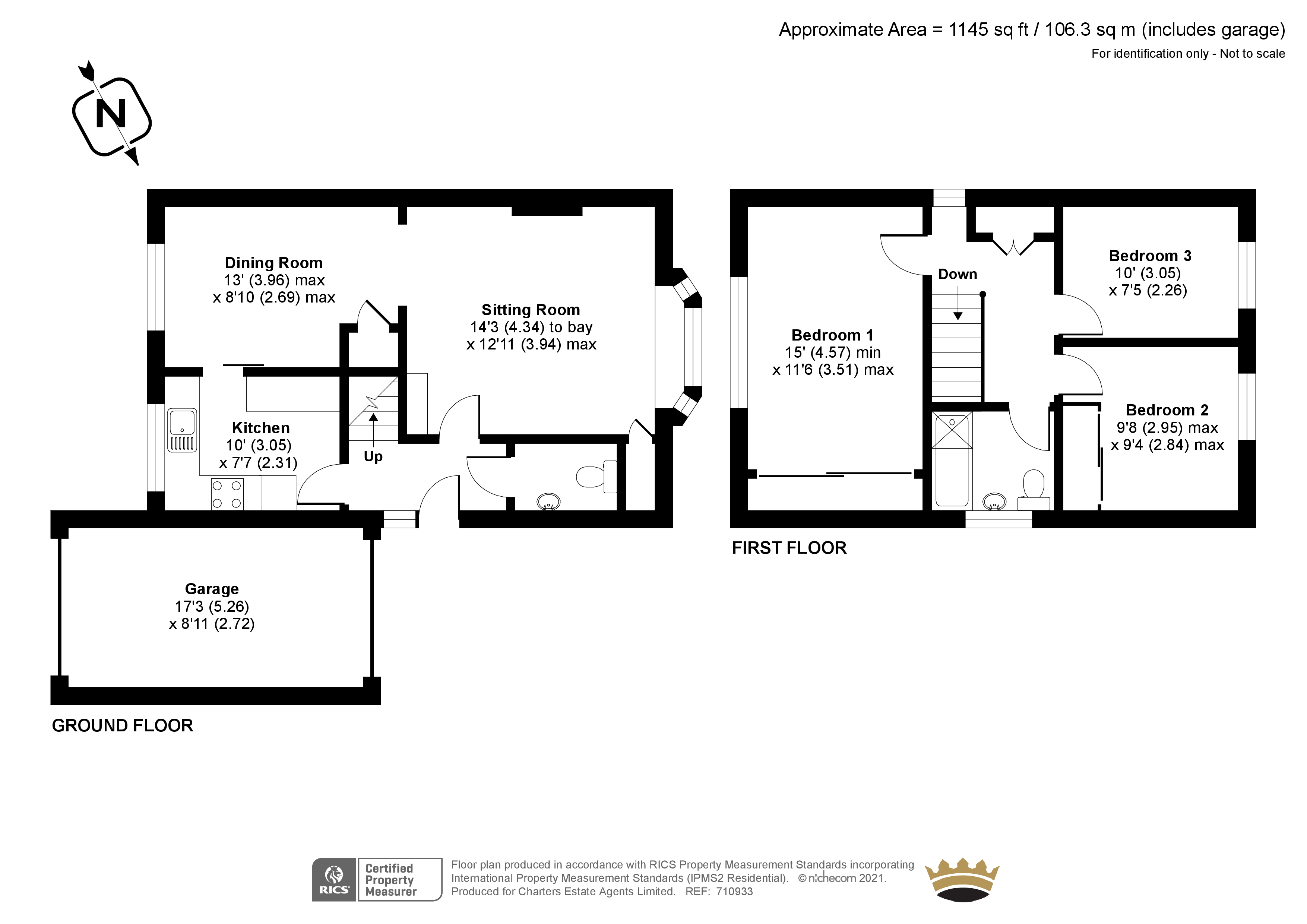 13, Eastways, Southampton floorplan