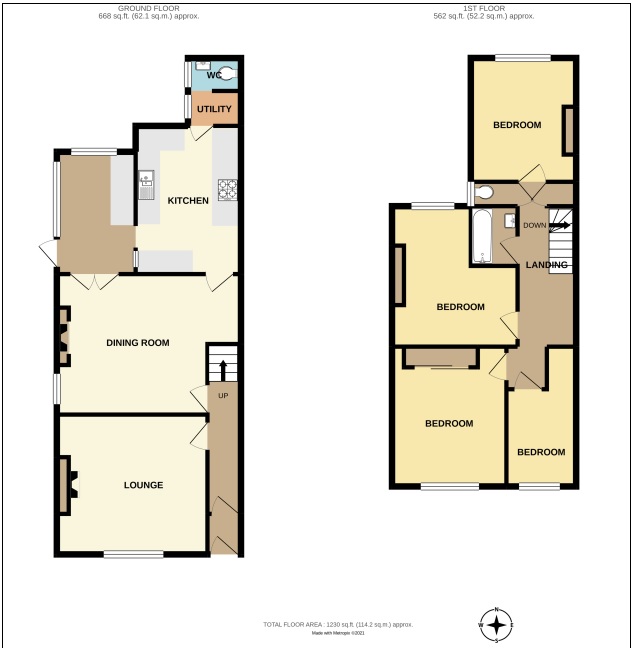 Lower Polsham Road, Paignton TQ3, 4 bedroom end terrace house for sale