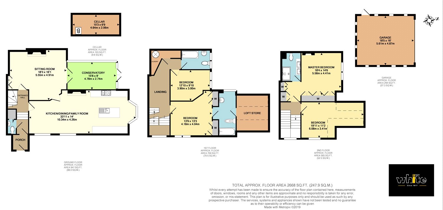4 Bedrooms Link-detached house for sale in Pains Hill, Oxted, Surrey RH8