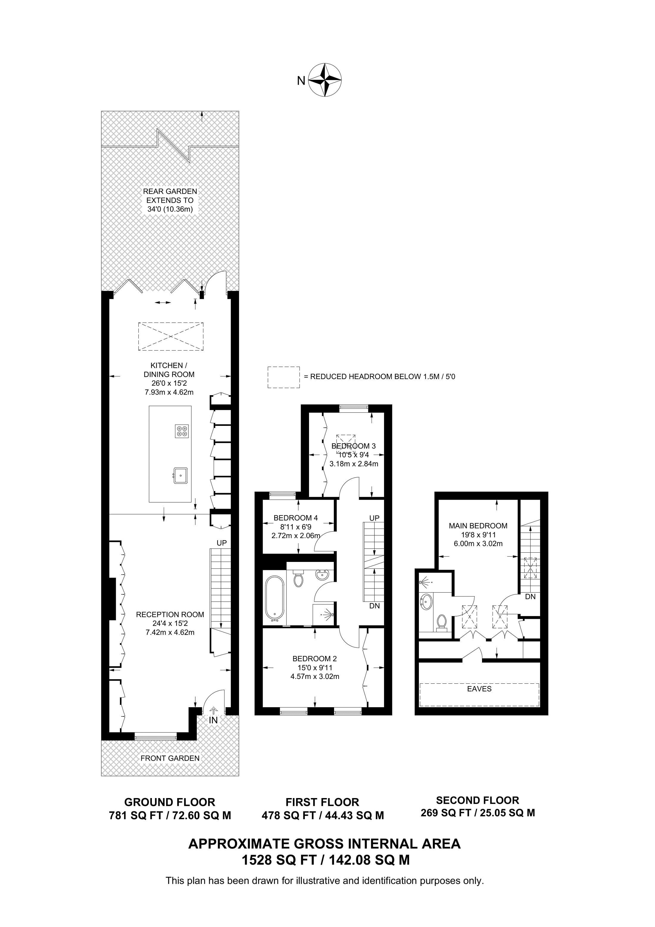 Windmill Road, Chiswick floorplan