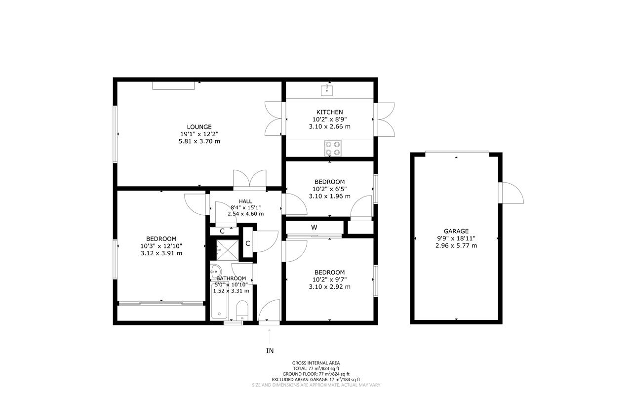 Graham Court, Blackburn floorplan