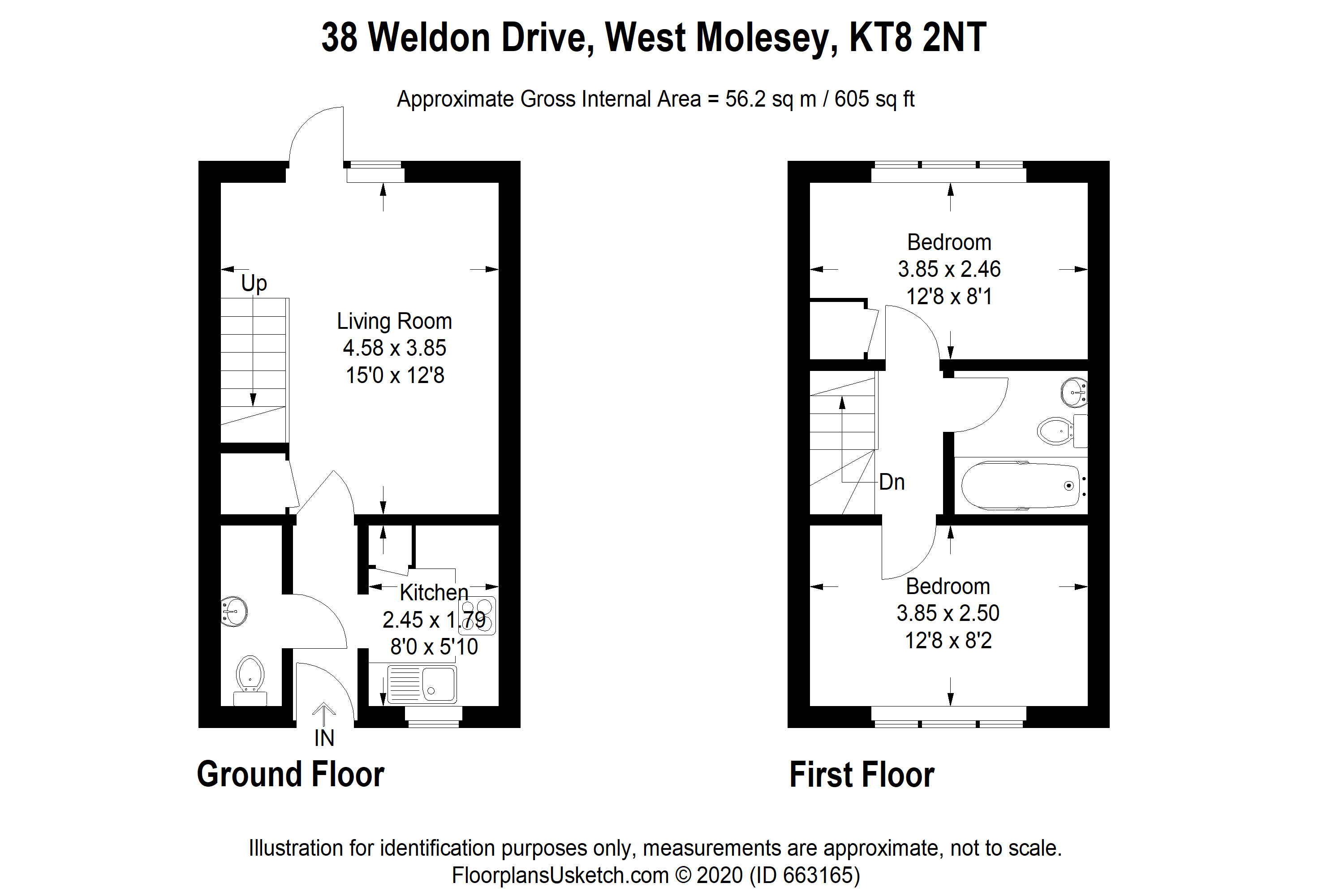 Weldon Drive, West Molesey floorplan