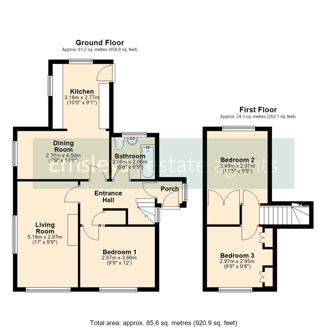 4, Eastfield Crescent, Leeds floorplan