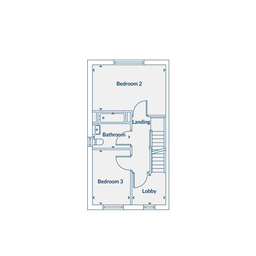 Plot 22, Rolston Road, Hornsea floorplan
